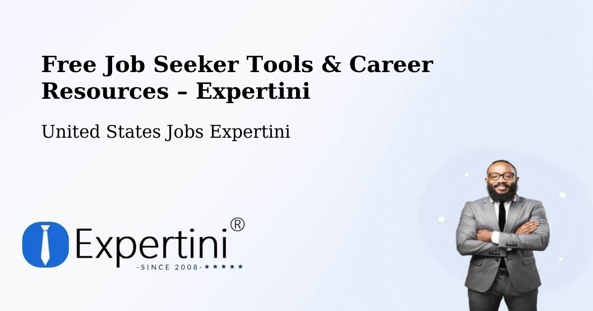 Free Job Seeker Tools & Career Resources – Double Springs - Double Springs, United States Jobs Expertini