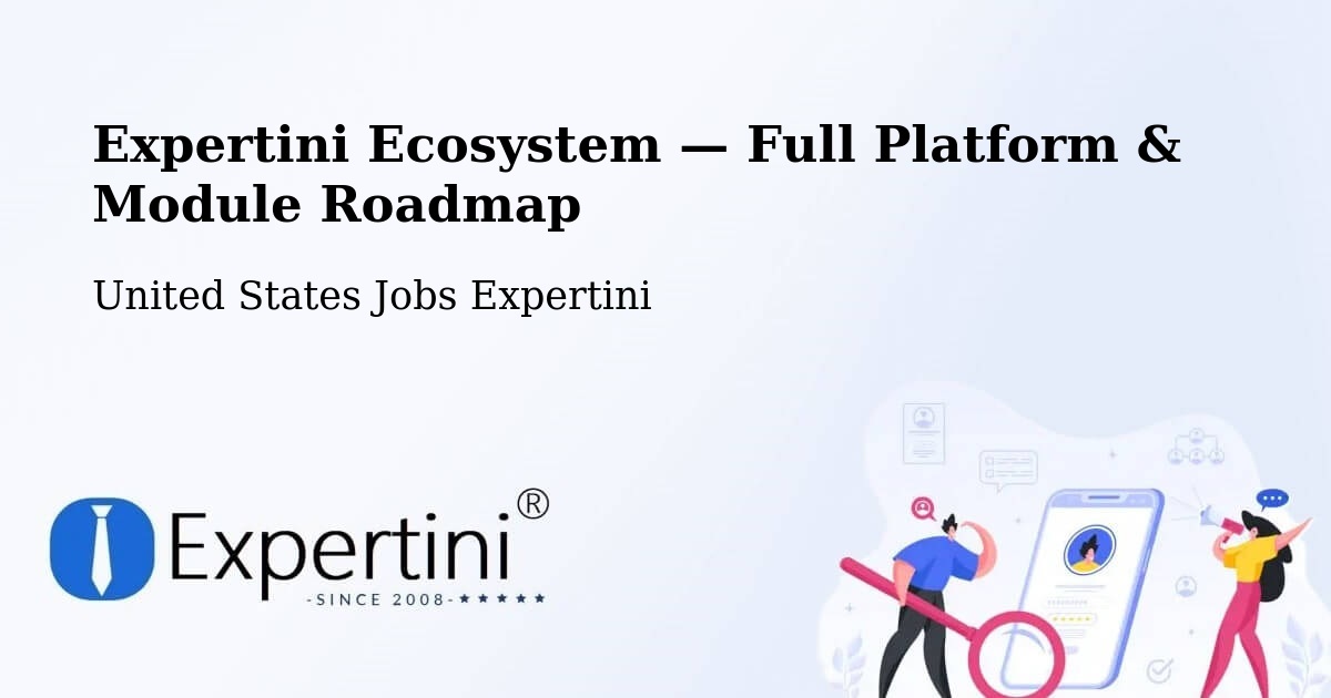 Expertini Ecosystem — Full Platform & Module Roadmap – Double Springs