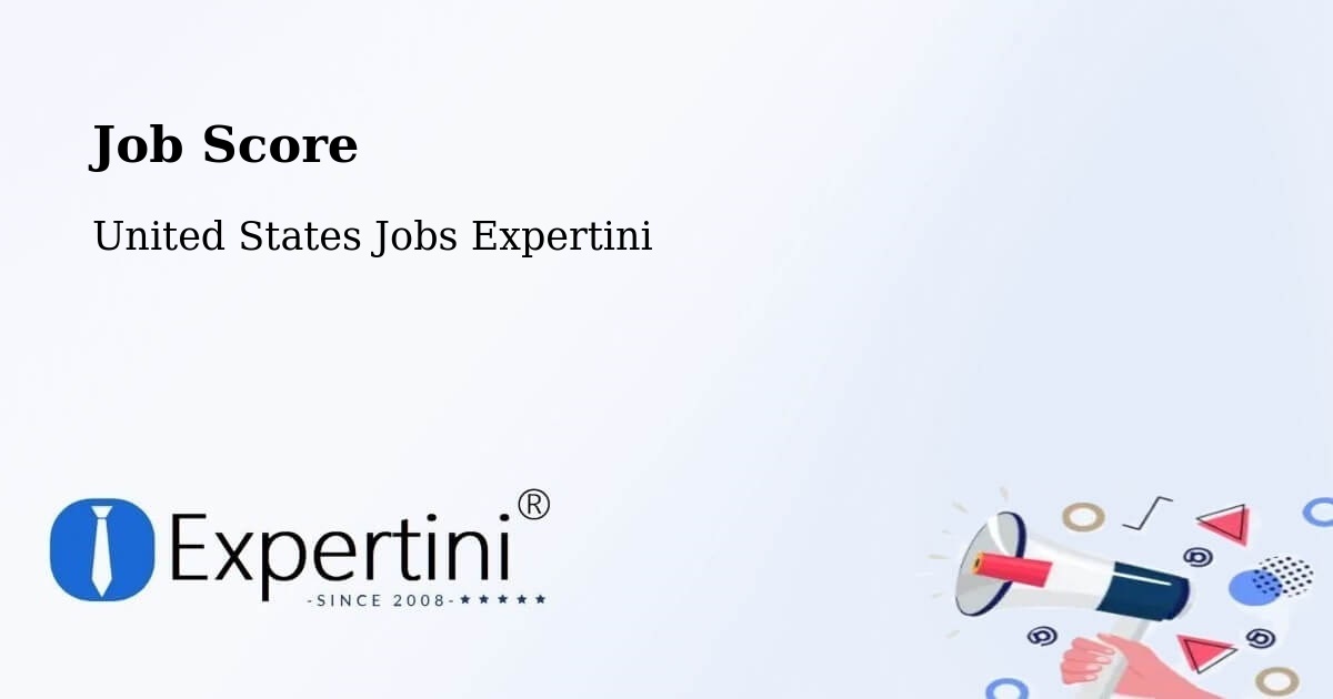 Job Score & Job Description Score Tool – Double Springs - United States Jobs Expertini