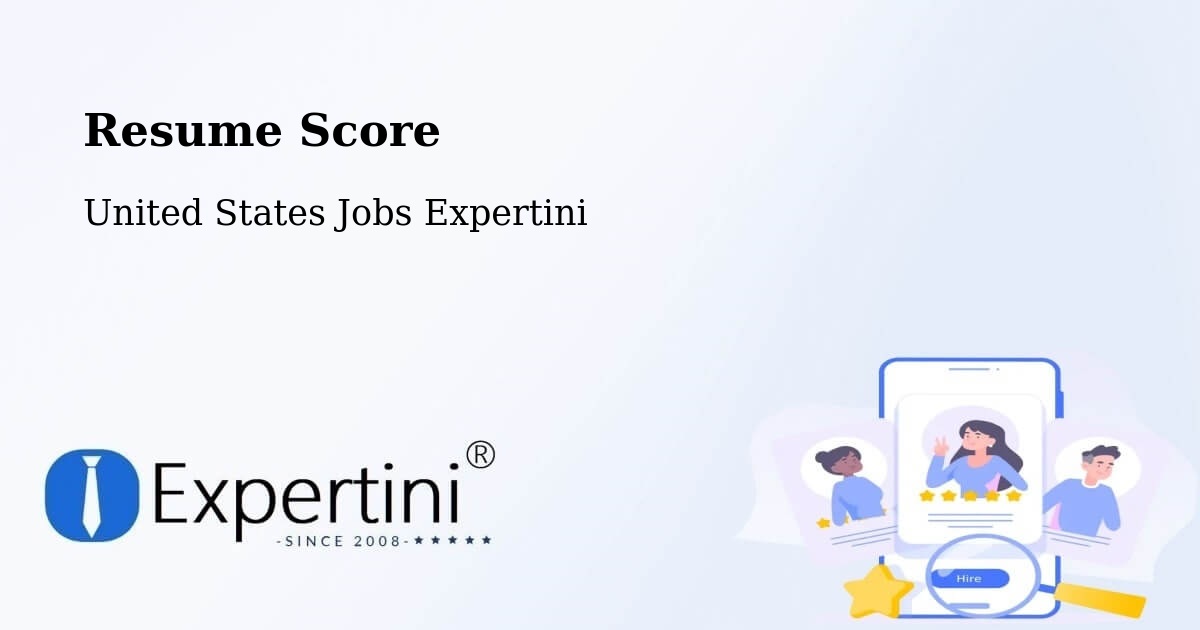 Resume Score & Job Description Match Tool – Double Springs - United States Jobs Expertini